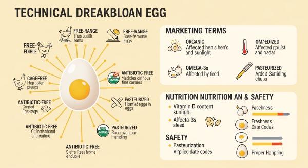 Egg Types Explained: Free-Range, Raw-Edible, and Factory Eggs Compared