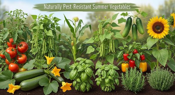 10 Naturally Pest-Resistant Summer Vegetables with Low Pesticide Exposure