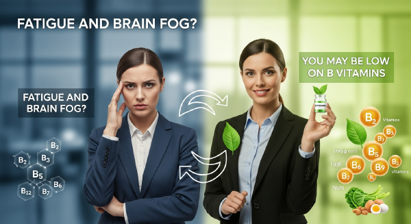 Fatigue and Brain Fog? You May Be Low on B Vitamins