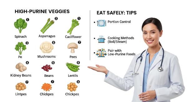Gout Alert: 8 Vegetables That Can Spike Your Uric Acid