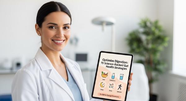 Gut Health Mastery: 15 Science-Backed Strategies for Better Digestion
