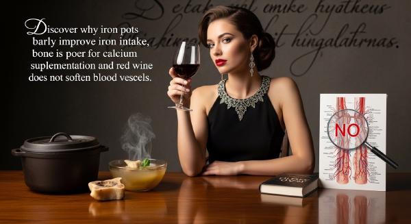 Iron Pots, Bone Broth, and Red Wine: Common Health Myths Debunked