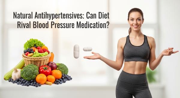 Natural Antihypertensives: Can Diet Rival Blood Pressure Medication?