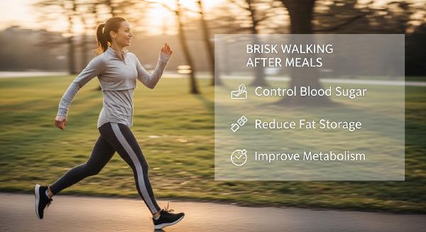 Post-Meal Walking: Control Blood Sugar and Boost Metabolism