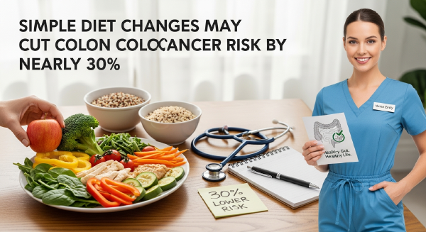 Simple Diet Changes May Cut Colon Cancer Risk by Nearly 30%