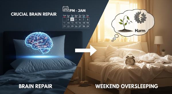 The 4-Hour Golden Sleep Window: Why Oversleeping Can't Fix Your Brain