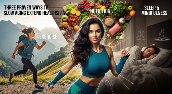 Three Proven Ways to Slow Aging and Extend Healthspan