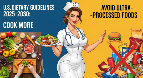 US Dietary Guidelines 2025–2030: Cook More, Avoid Ultra-Processed Foods