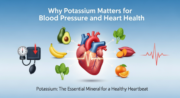 Why Potassium Matters for Blood Pressure and Heart Health