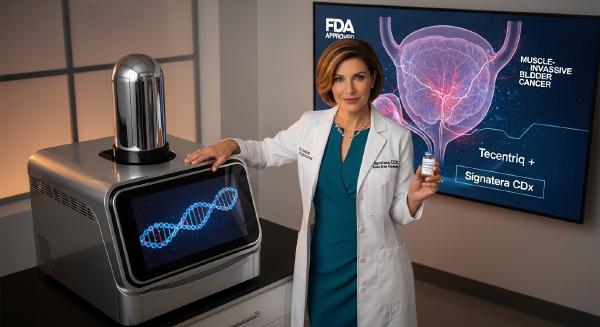 FDA Approves Tecentriq as First ctDNA-Guided Bladder Cancer Therapy