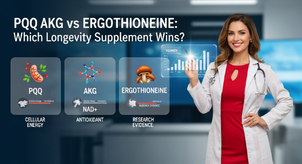 PQQ vs AKG vs Ergothioneine: Which Longevity Supplement Wins?