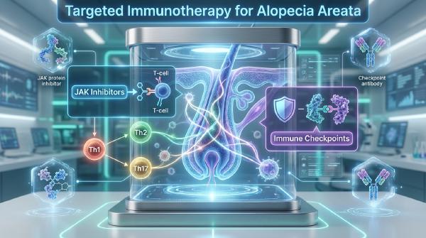 Targeted Immunotherapy for Alopecia Areata: Emerging Targets