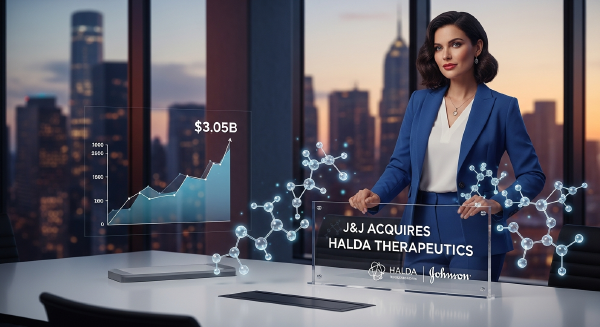 J&J Acquires Halda Therapeutics for $3.05B